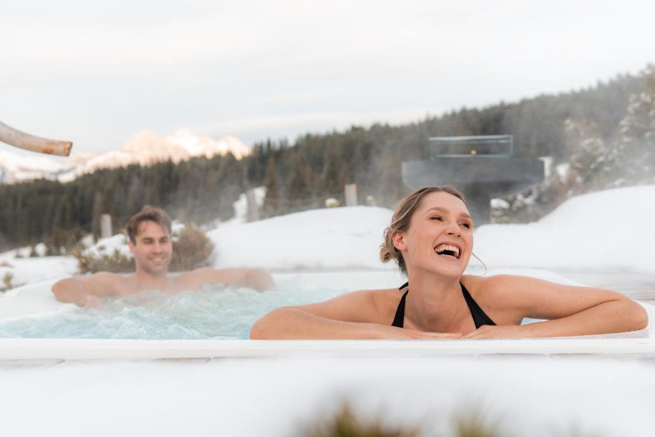 Dolomites Living Hotel Tirler ألب دي سوزي المظهر الخارجي الصورة