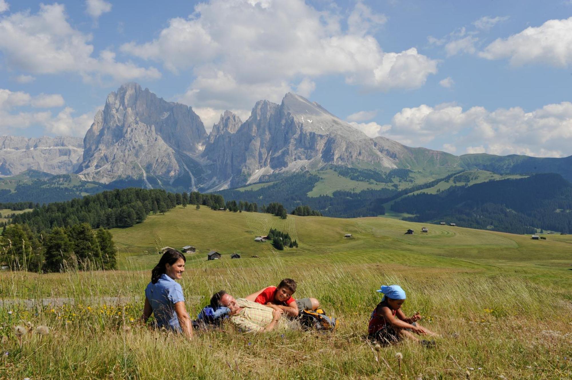 Dolomites Living Hotel Tirler ألب دي سوزي المظهر الخارجي الصورة