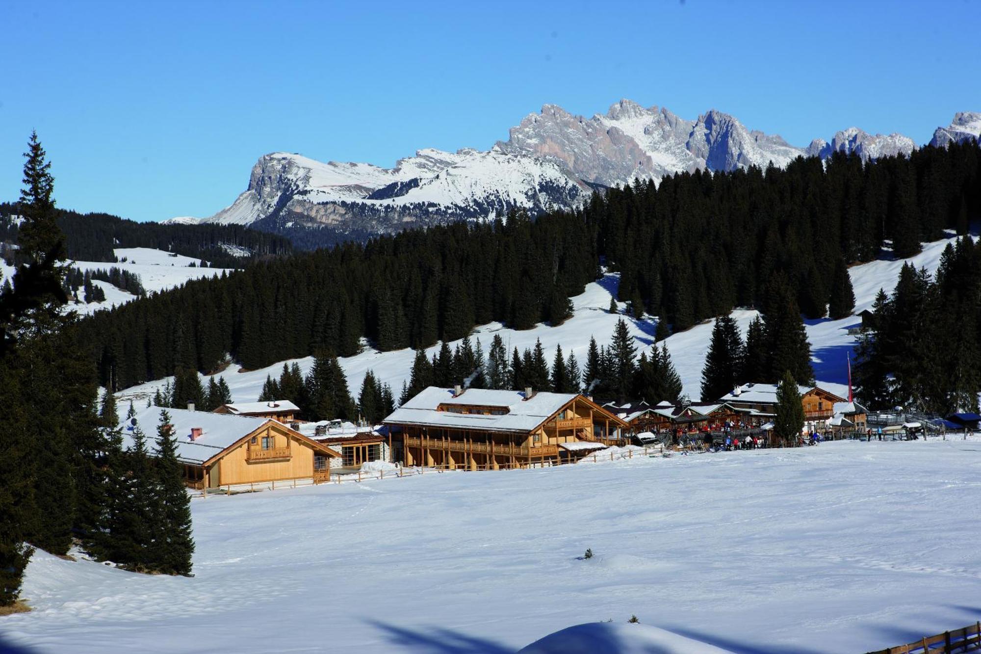 Dolomites Living Hotel Tirler ألب دي سوزي المظهر الخارجي الصورة