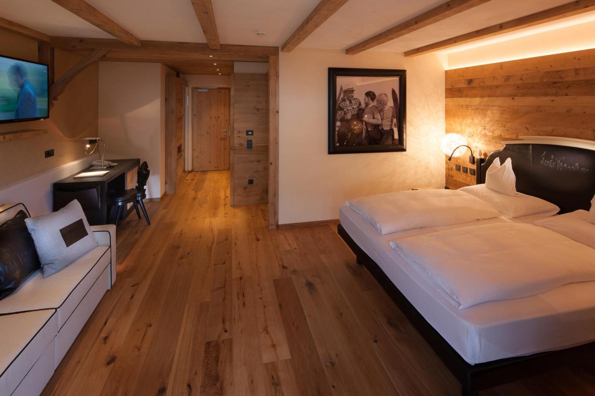 Dolomites Living Hotel Tirler ألب دي سوزي الغرفة الصورة